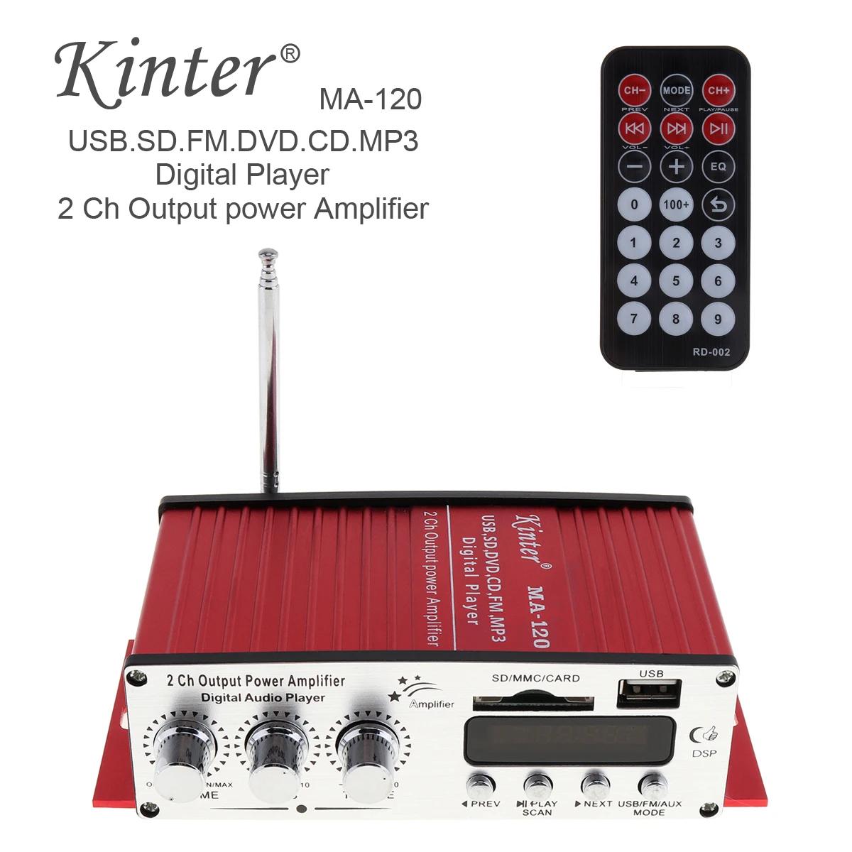 Kinter-MA-120 12V 2CH HIFI ڵ  , FM  ׷  ÷̾  USB SD DVD MP3 Է ڵ 